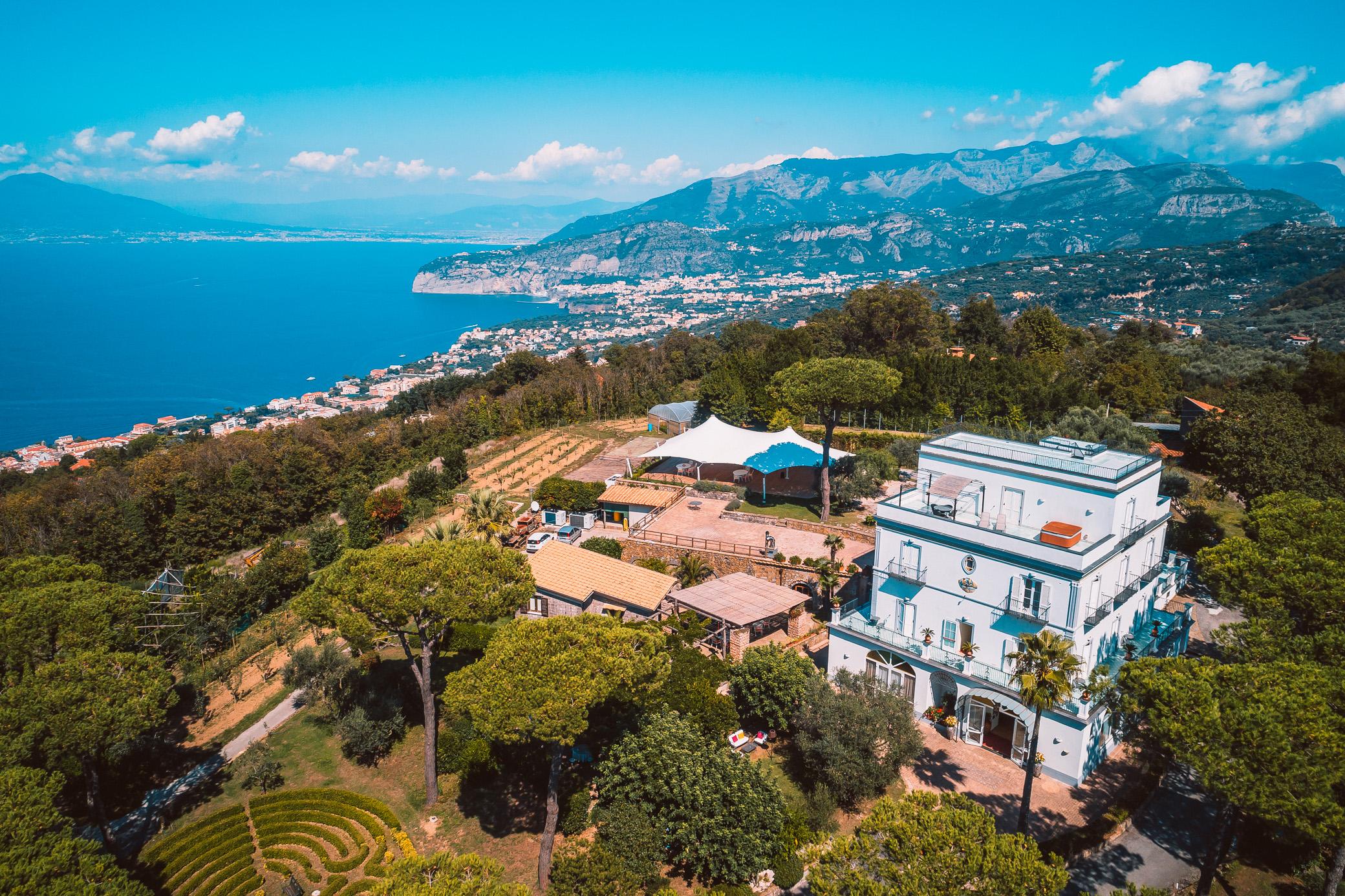 Hotel Oasi Olimpia Relais SantʼAgata sui Due Golfi Zewnętrze zdjęcie